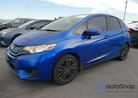 2017 Honda Fit Ex-L из США, поврежденный, VIN JHMGK5H89HS010458